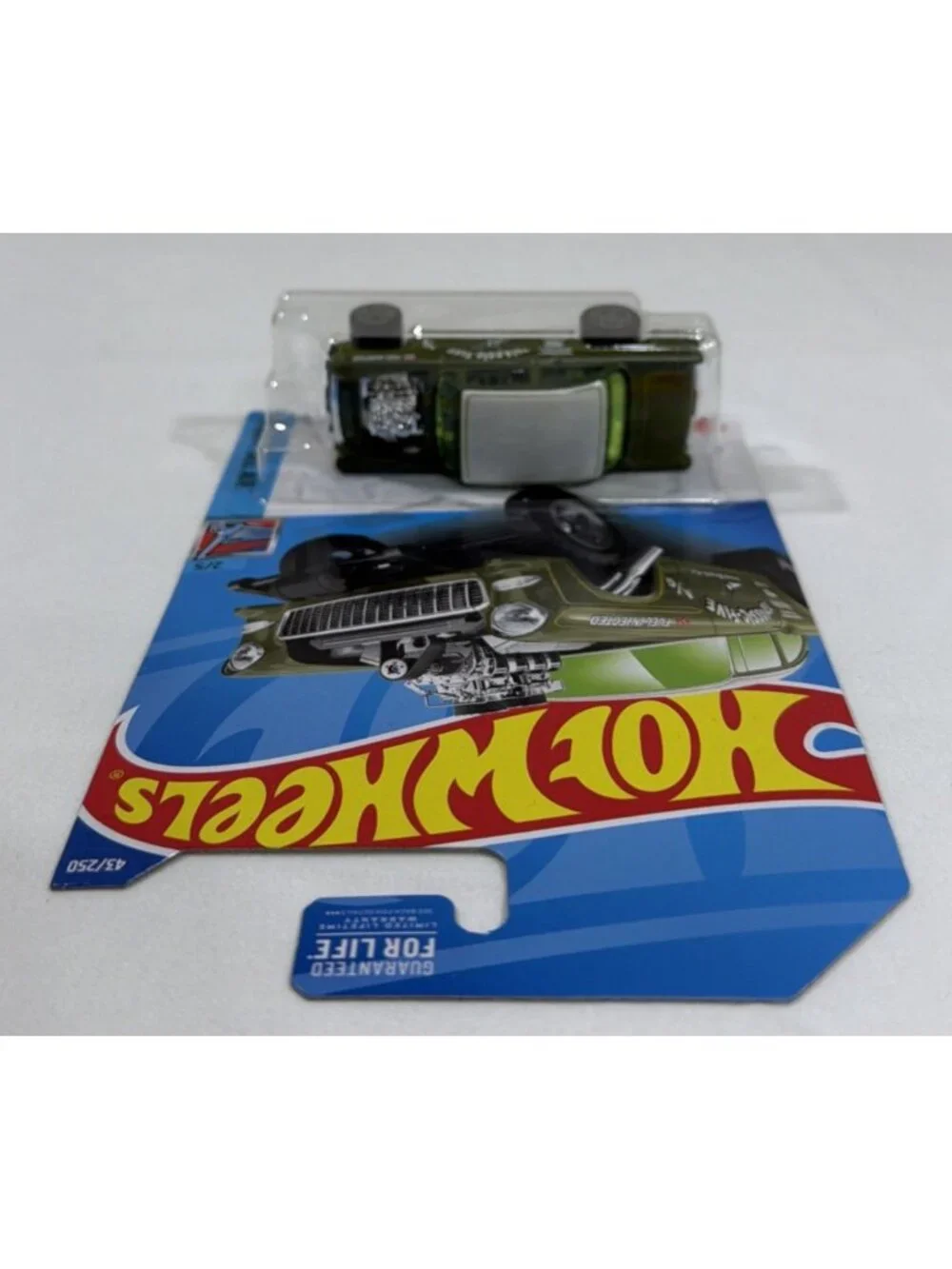 Hot Wheels HW Gassers '55 Chevy Bel Air Gasser Green 1:64 Diecast P38